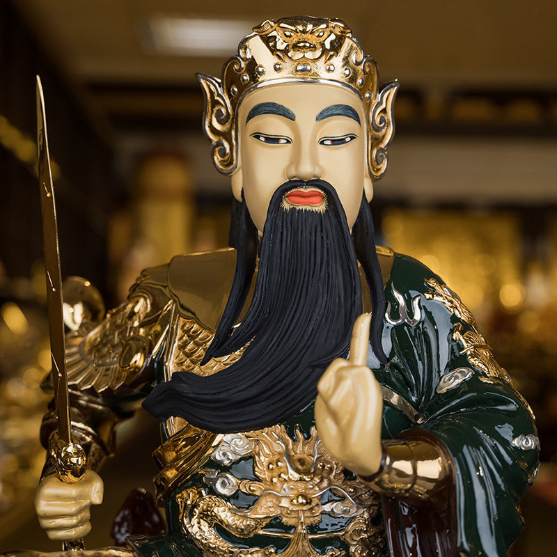 玄天真武大帝上帝神像道教玄武真君摆件