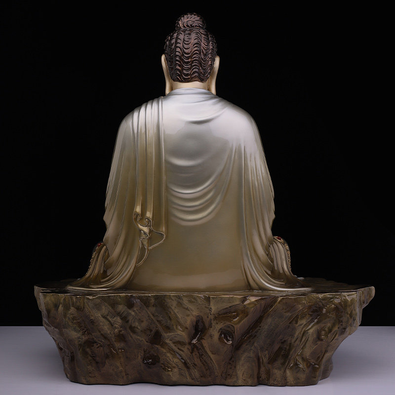 释迦牟尼佛像悟道成道说法释迦摩尼如来佛客厅工艺品摆件
