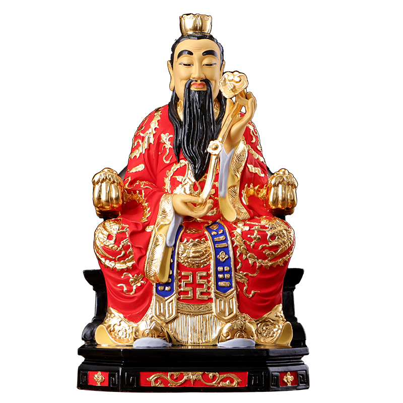 三清天尊清道神像道家供奉道德太上老君灵宝摆件