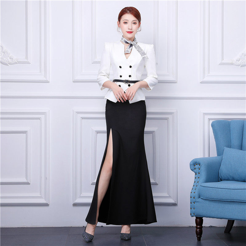 夜场夜总会公主酒店酒吧服务员迎宾ktv小姐公关酒店工作制服