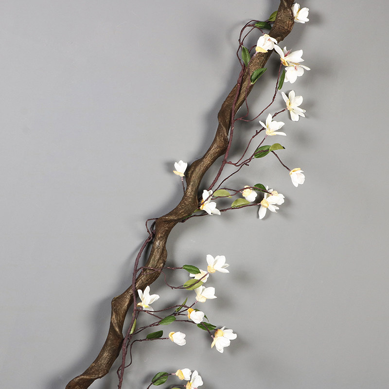 树藤枯藤藤条装饰花藤仿真真假绿植diy绿叶仿真绿植