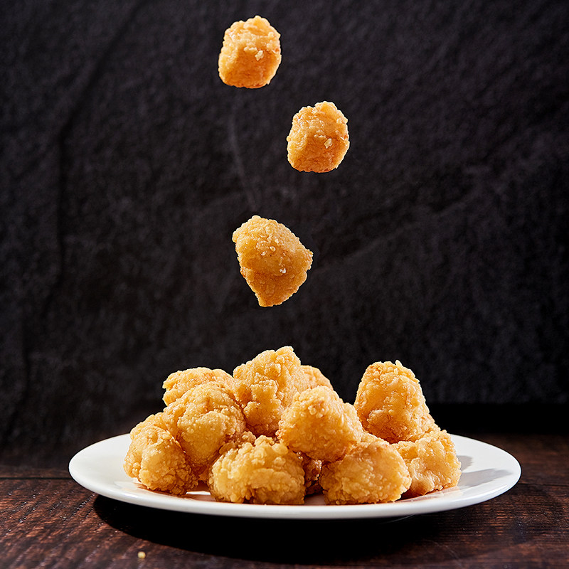 肉块众兴辰吮指鱼裹粉鱼沙鱼900克一包商用冷冻即食鱼零食