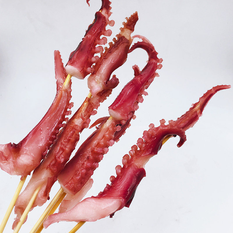 章鱼脆口海鲜鱿鱼冷冻足烧八爪鱼双须串材料商用冷冻鱿鱼