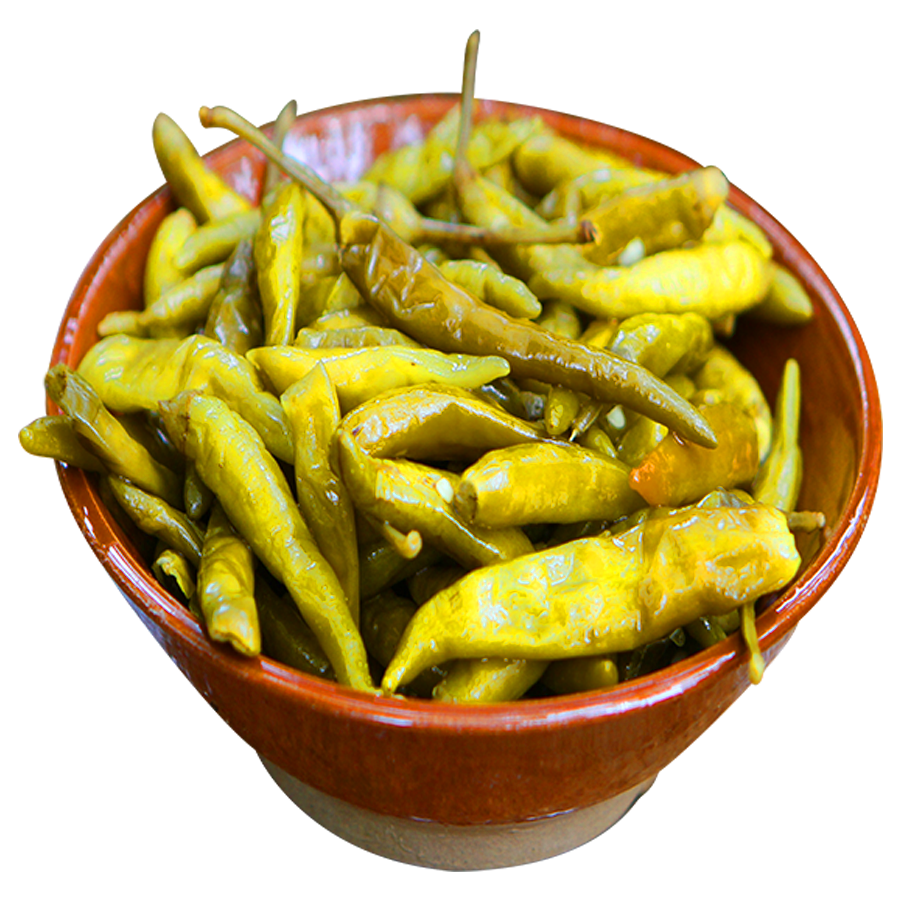 川民爱四川自制特产农家泡菜老坛发酵腌菜青尖椒泡椒腌辣椒500g