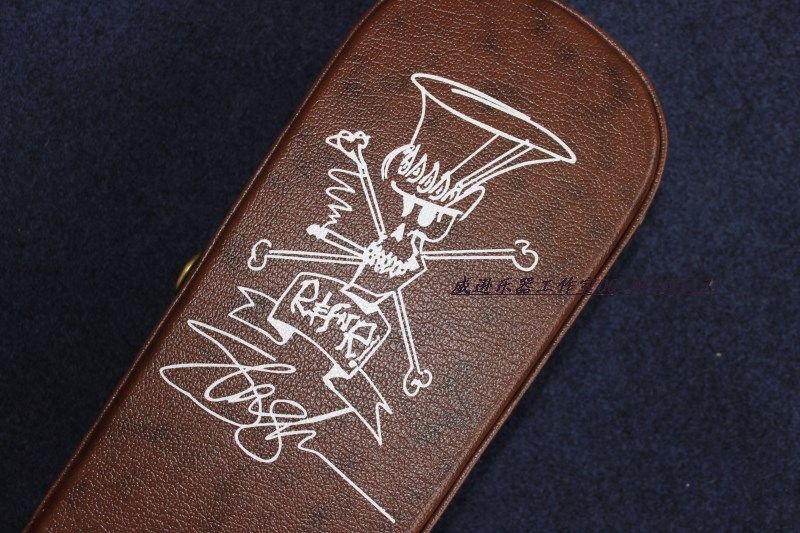 gibson吉他琴盒皮箱皮盒slash签名吉他背包