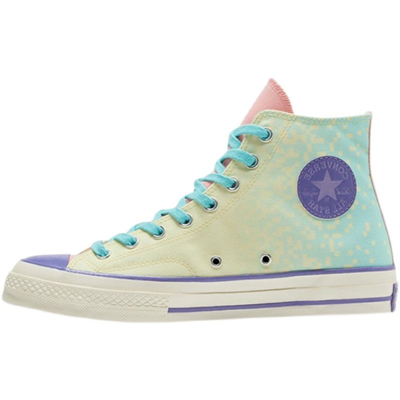 匡威秋季新款70s三星标四季渐变男女同款高帮水晶底帆布鞋171935c