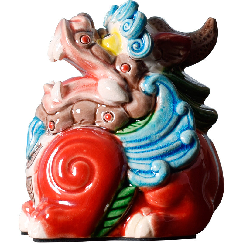 陶瓷中国故宫招财貔貅镇宅家家居摆件可爱神兽摆件