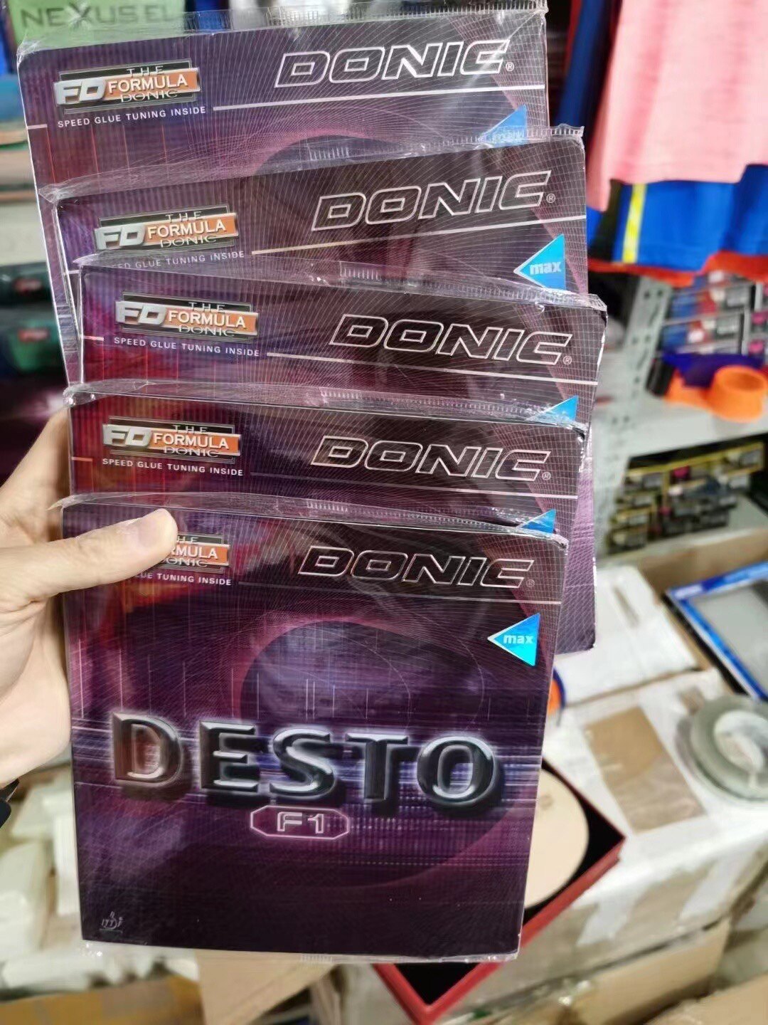 乒乓宏图donic多尼克f1f2f3f4反胶胶皮乒乓套胶