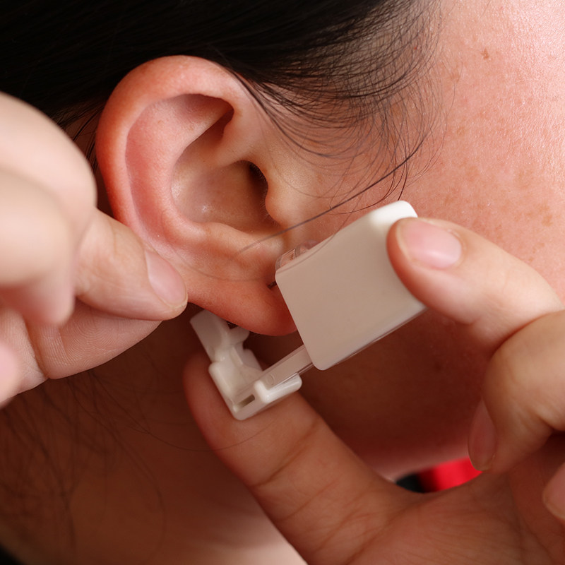 打耳洞一次性无痛穿耳器第二代打耳洞神器穿孔针防过敏男女学生