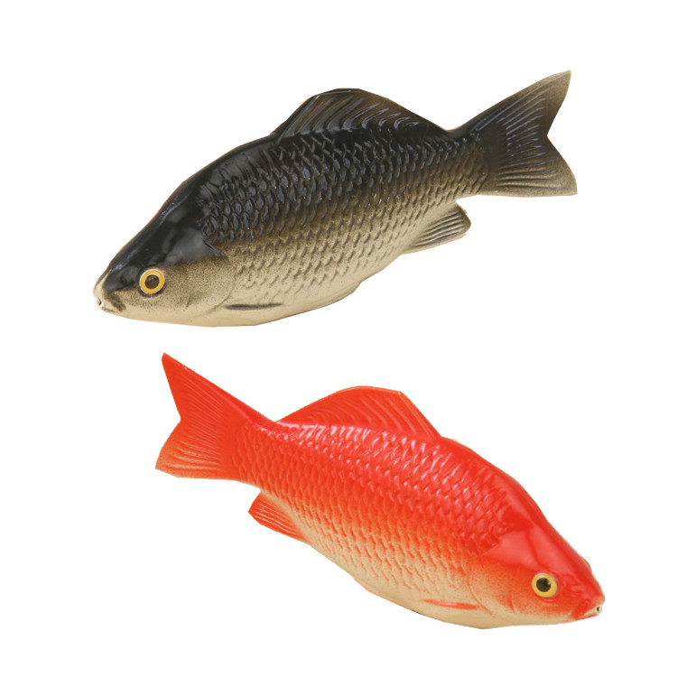 仿真鲫鱼鲫瓜子月鲫仔土鲫模型假鱼蔬菜水果食物儿童玩具摄影装饰