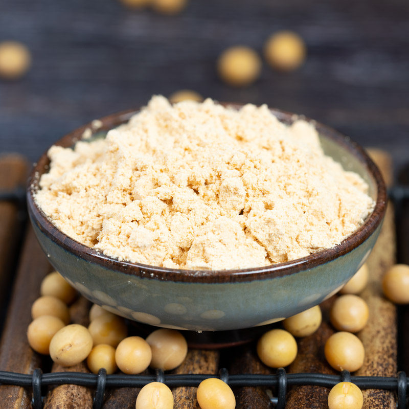 原料豆粉冰粉豆子配料粑冰粉糍熟黄黄豆粉1斤黄豆