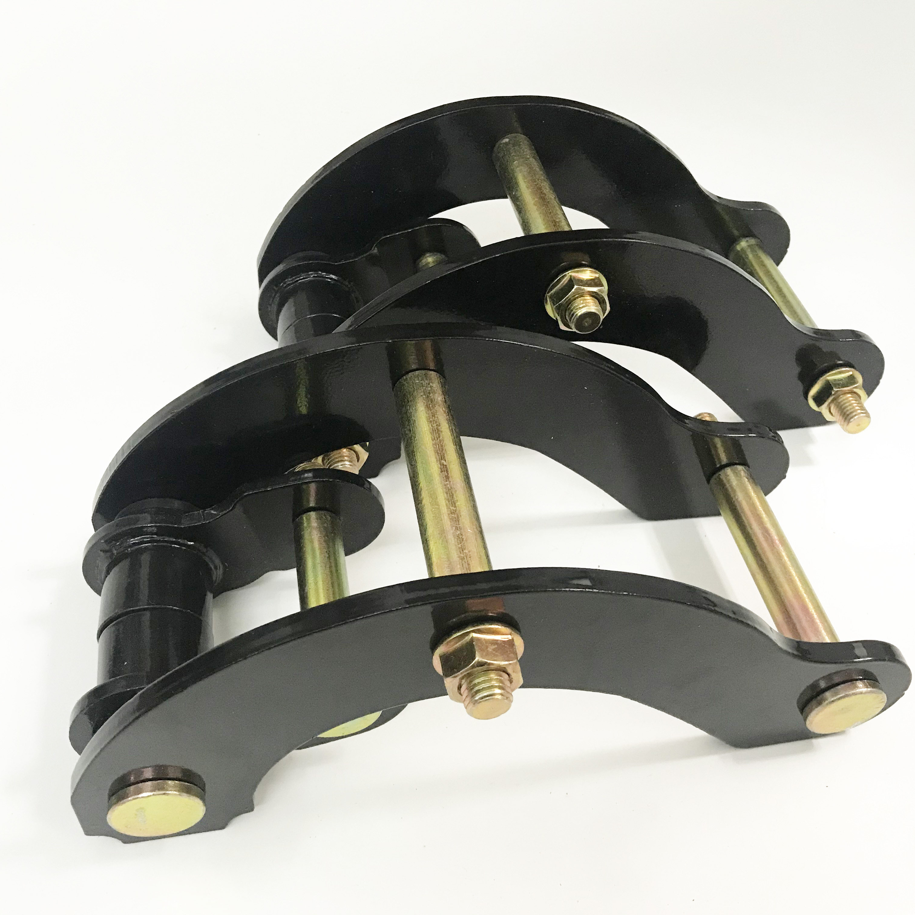 江铃域虎改装升高2寸吊耳底盘垫片减震震后钢板汽车装饰贴