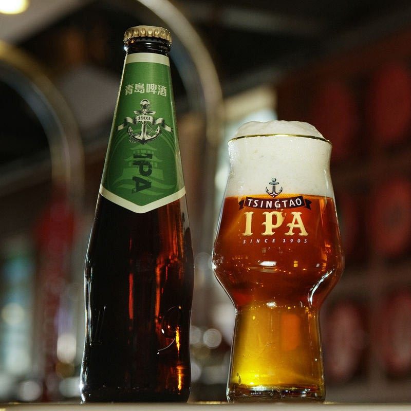 青岛啤酒ipa印度淡色艾尔精酿啤酒330ml12瓶产地青岛京东快递