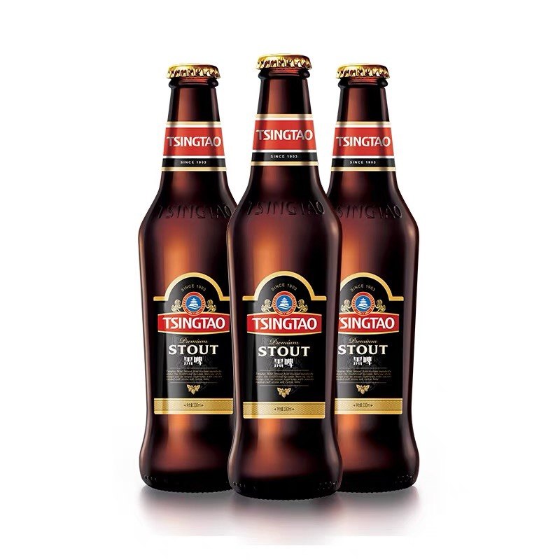 青岛啤酒stout18度10箱啤礼盒装精酿青岛直发啤酒