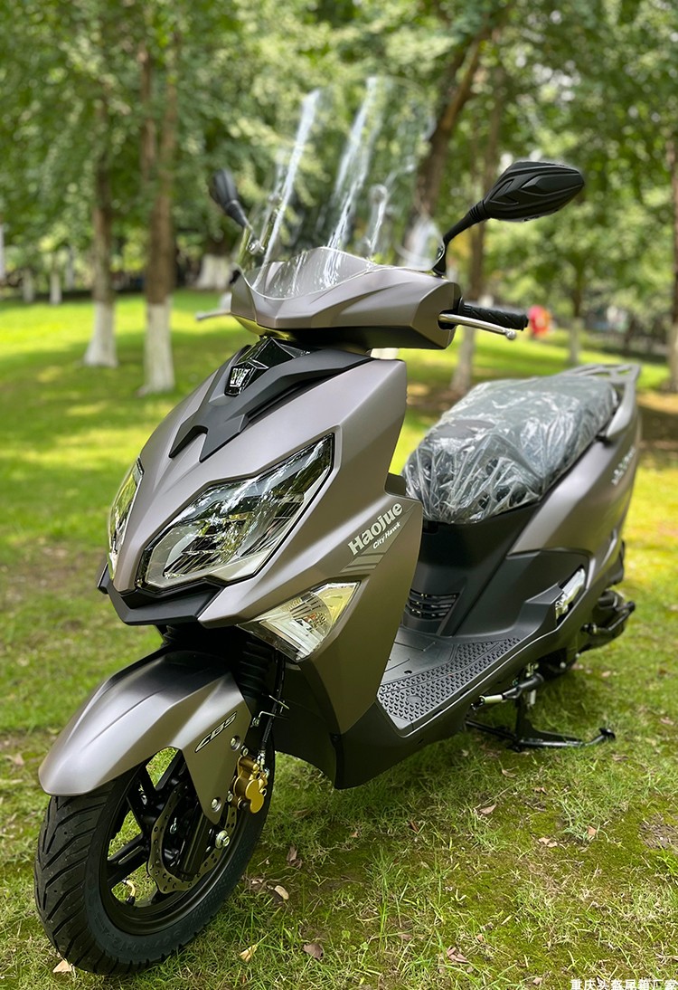 风挡适用豪爵afr125uy125挡风玻璃踏板踏板车车前摩托车前挡风