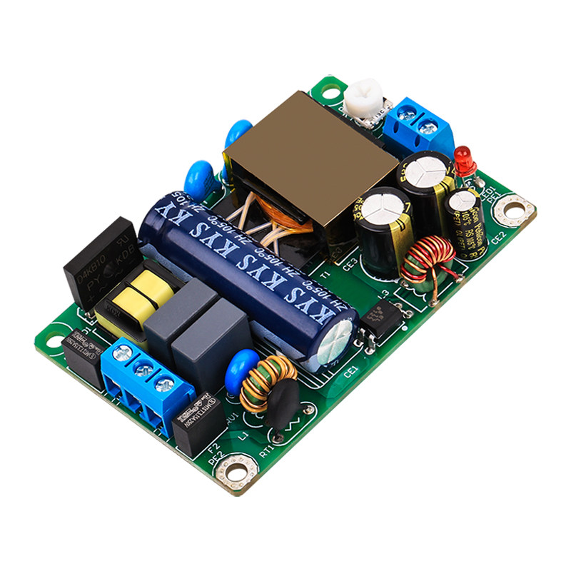 24v2a可调薄款隔离型开关电源模块acdc直流稳压裸板电源