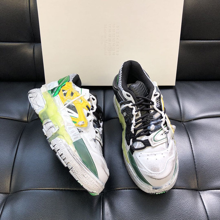 maisonmargiela绿色溶解老爹球鞋单鞋