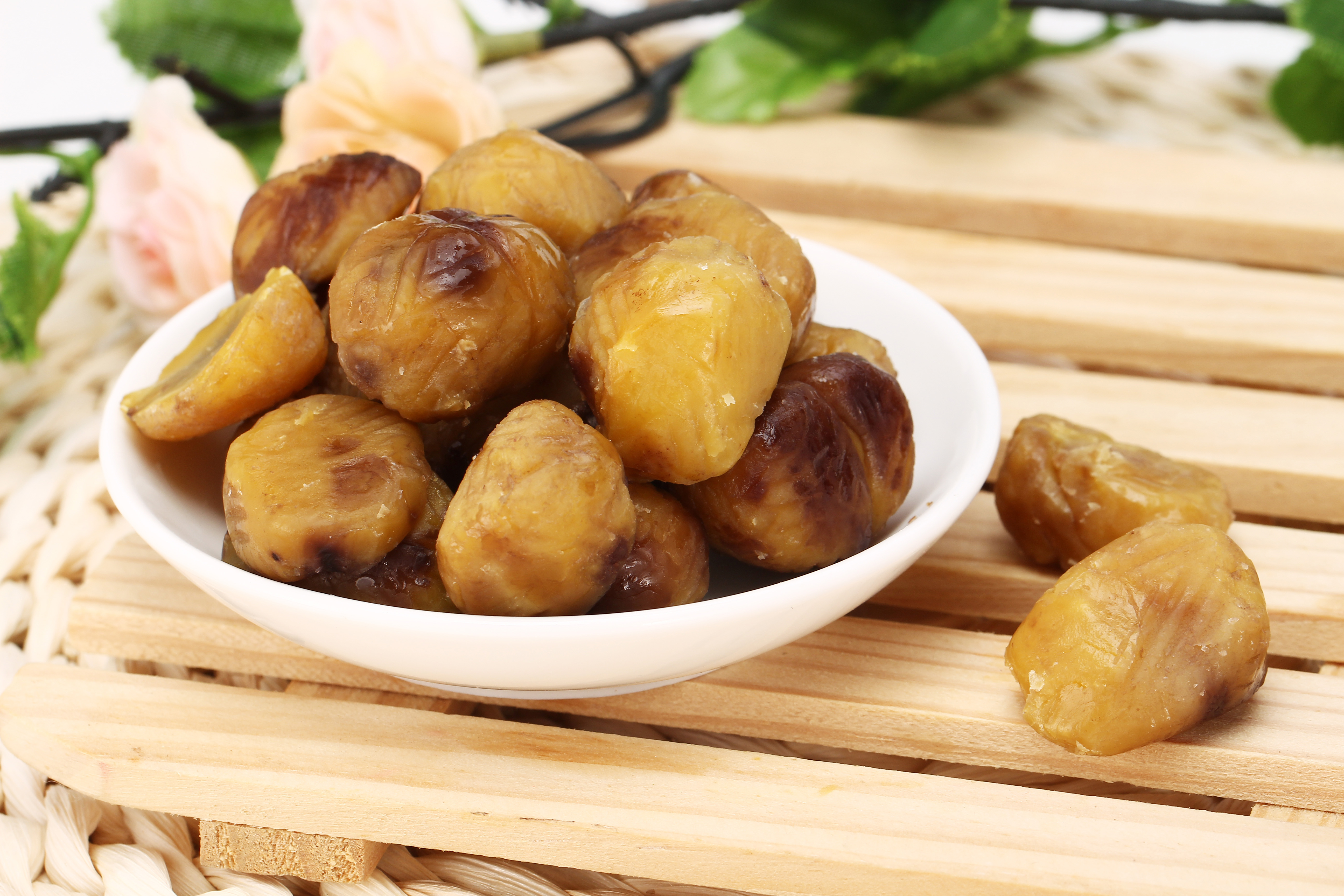 板栗广西特产拉友桂西西北甜栗拉100g8包即食即食板栗