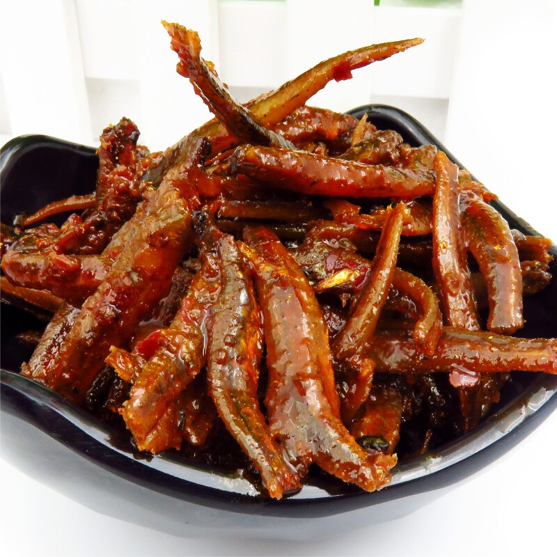 毛毛湖南特产香辣辣味鱼仔小鱼岳阳平江李辉即食鱼零食