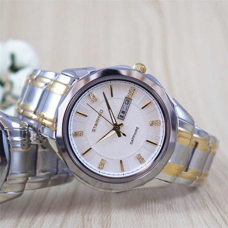星豪starhao2192石英表男士女士情侣休闲时尚运动简约防水国产腕表