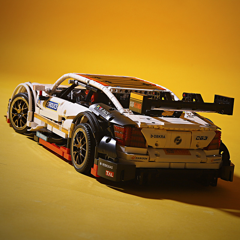 乐高汽车模型奔驰c63车模拼装玩具积木车系系列塑料积木