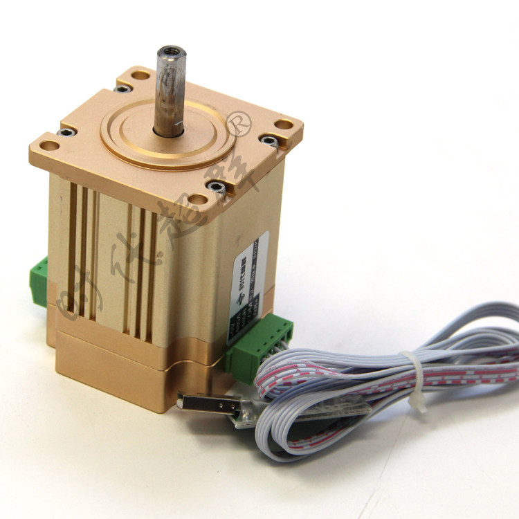 伺服直流一体小体体积50w100w485通讯控制24v套装伺服电机