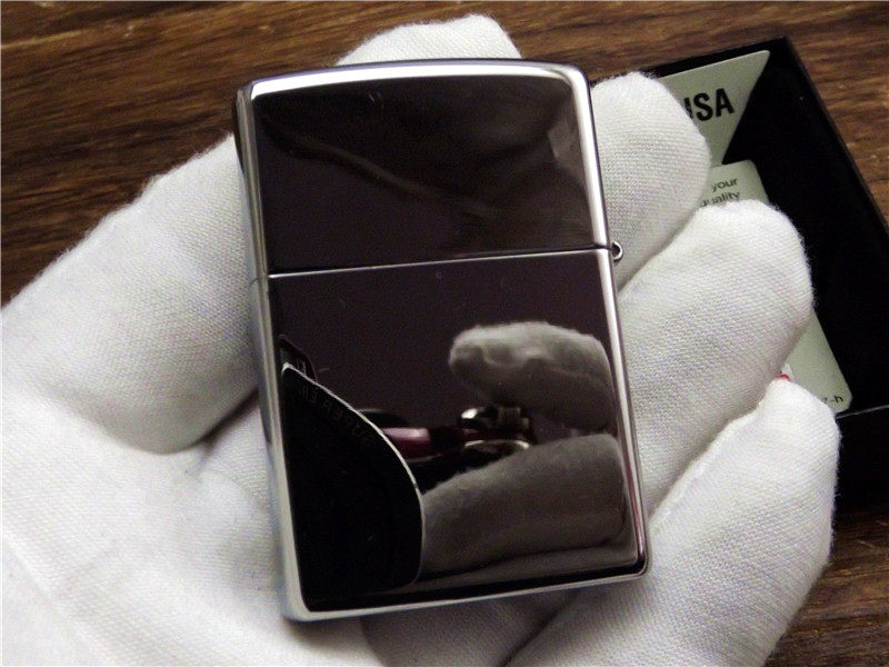 zippo打火机全新14年镜面雕刻彩印十字架原装正品zippo