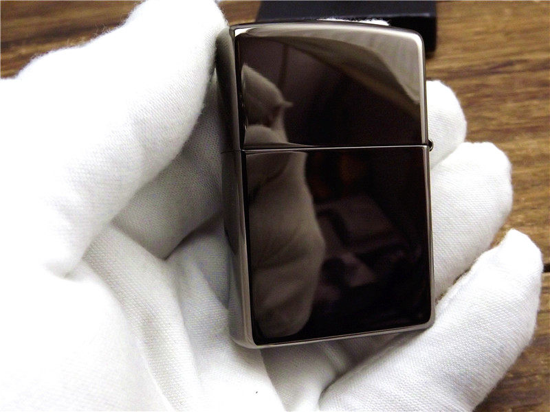 zippo打火机全新13年黑冰激光雕刻蜘蛛网原装正品专柜zippo