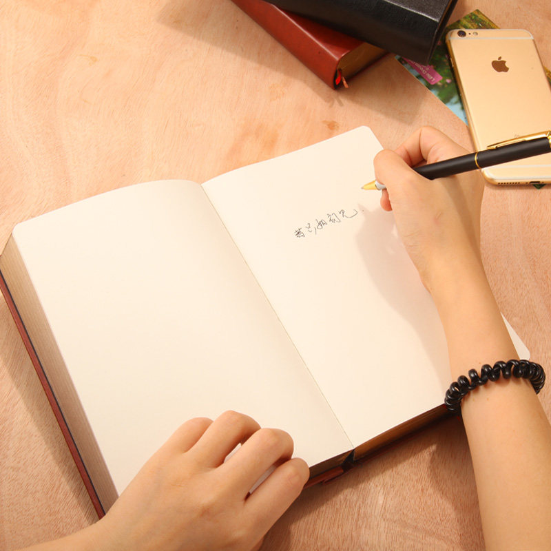 大号圣经皮质加厚日记本记事本学生笔记笔记本本子笔记本