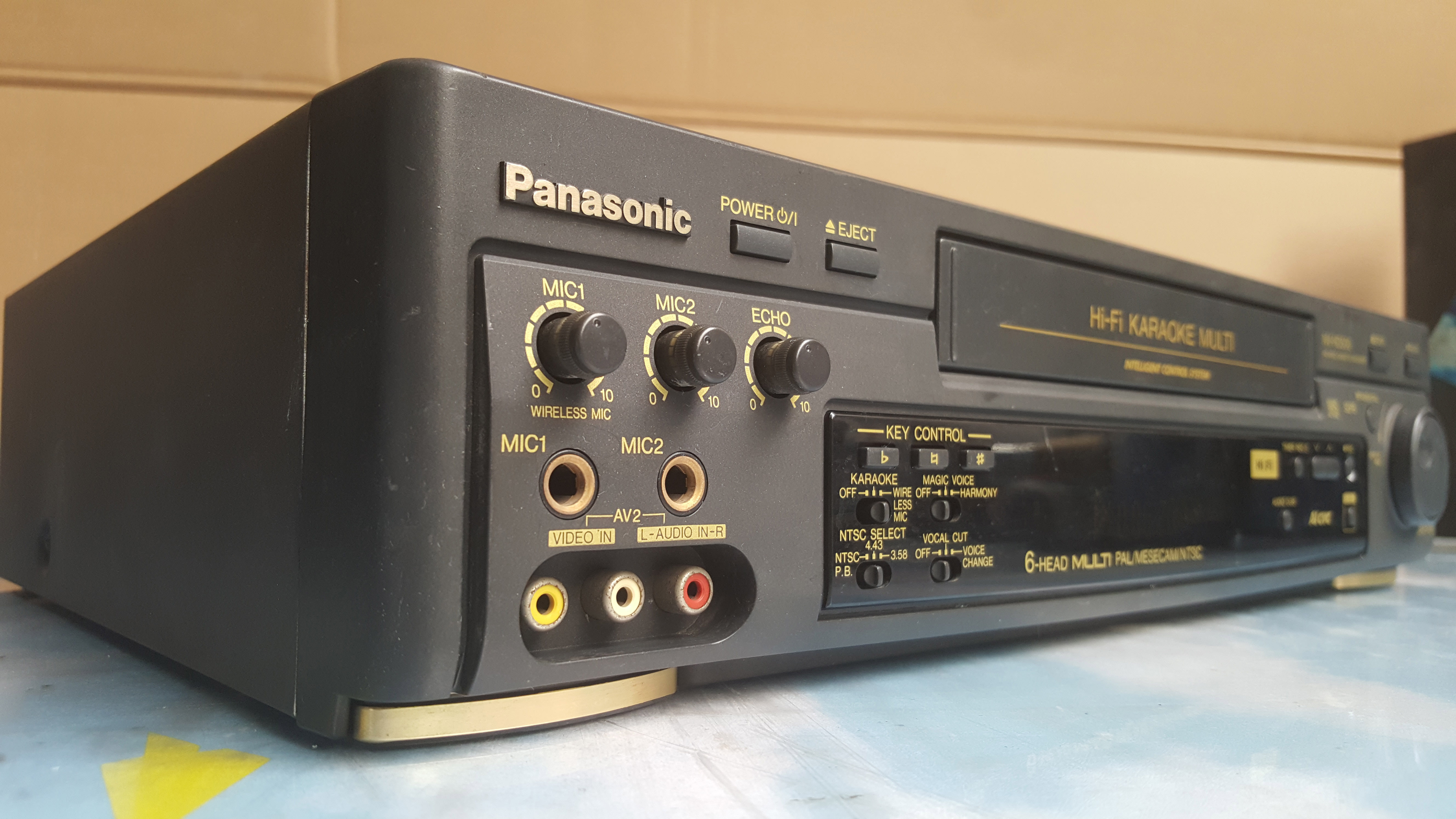 录像机松下nvhd500盒式vhs家用9成新录像机