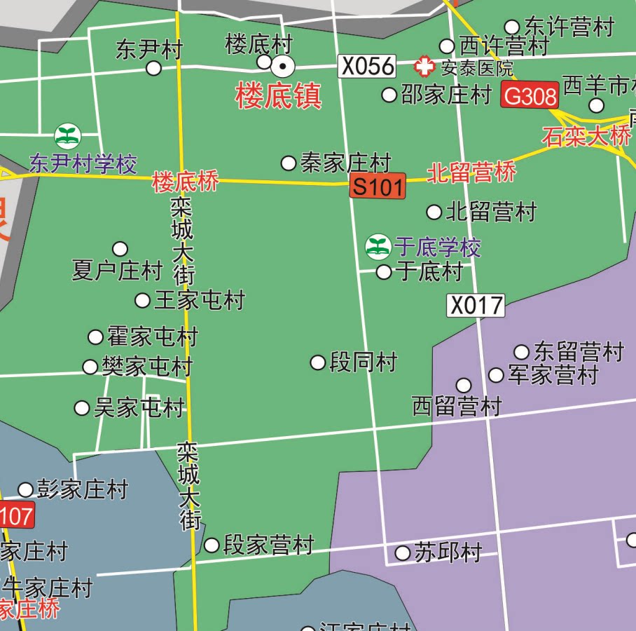 2017年5月河北省石家庄市栾城城区交通旅游行政乡镇乡镇村其他办公