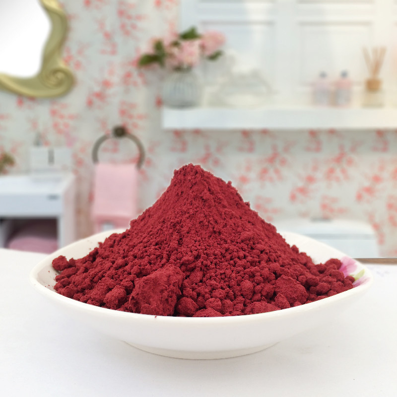 红曲食用色素古田粉红米粉烘培原料卤味丝绒面粉