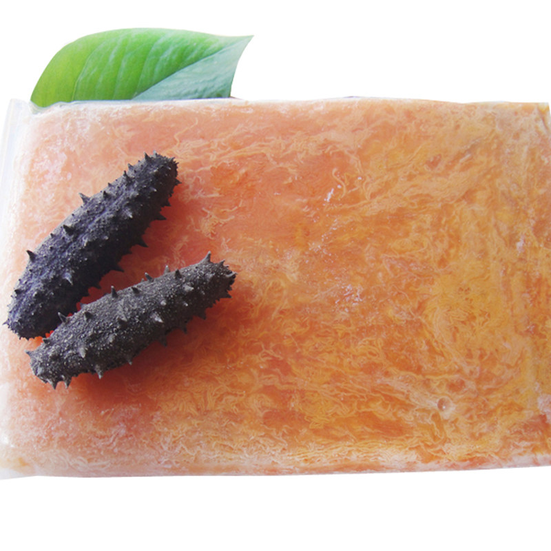 包邮2020新货速冻 海参花卵 海参籽 剖取自鲜活海参 海鲜食品 500