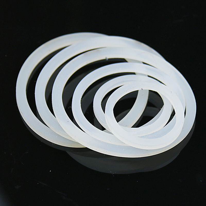 四氟活结垫/白色活结垫/硅胶活接垫/耐高温腐蚀 密封圈/抗酸抗碱