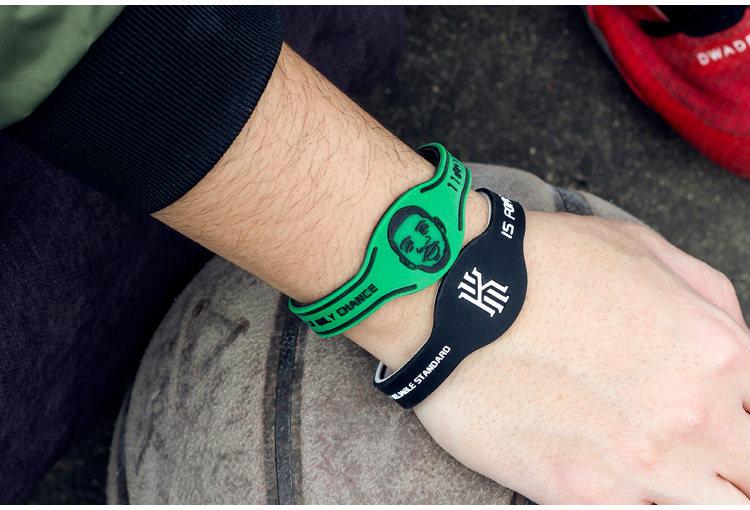 篮网全明星凯里欧文手表型手环运动双面腕带关于篮球的礼物送男生