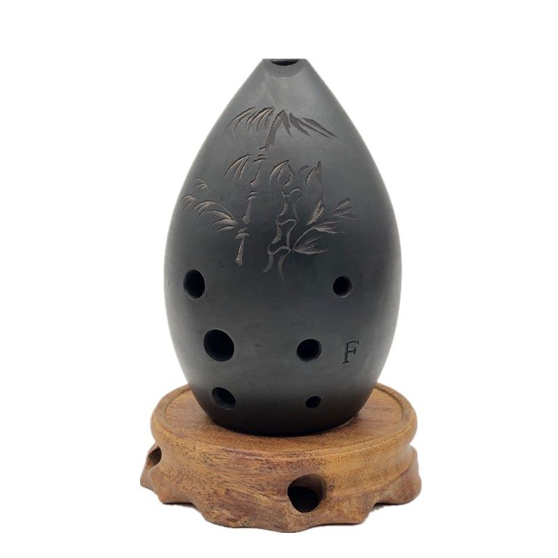 乐器音准西安入门吹奏埙陨梨形八孔初学初学者埙