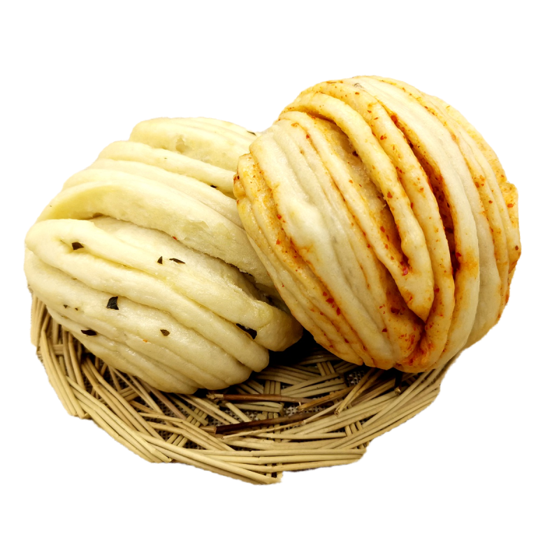 陕西美味早餐馒头戗面硬面老酵家乡美特产家乡包点