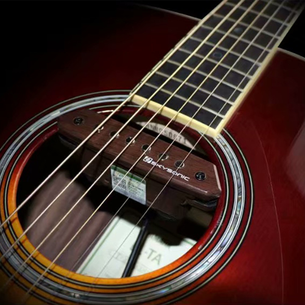 天音a810开孔吉他拾音器双线线圈乐器配件便携拾音器