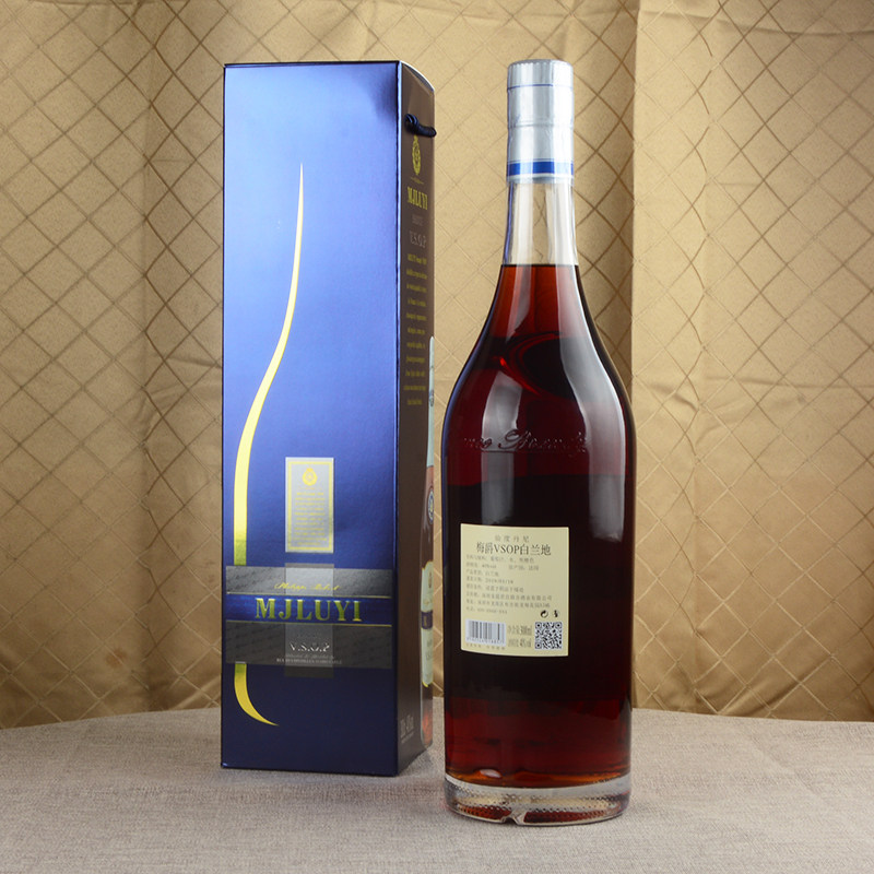 洋酒法国进口梅爵vsop白兰地3l6斤装喜庆婚宴白兰地