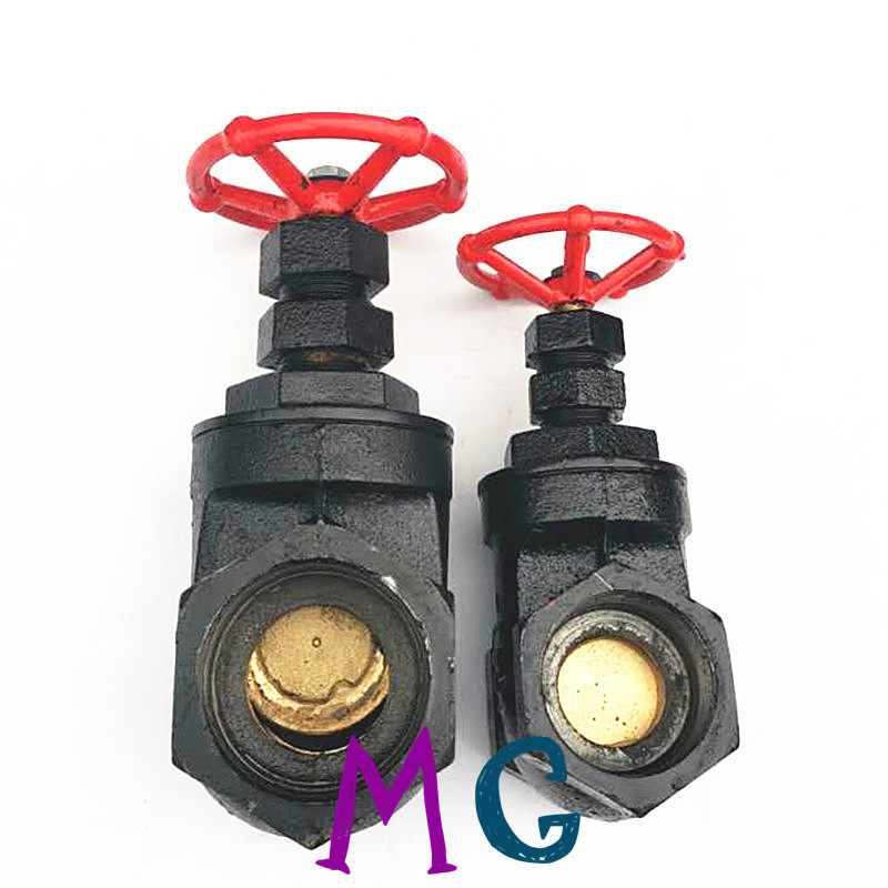 闸阀z15t10铸铁铁丝铜杆铜芯铁闸水管开关闸门闸阀