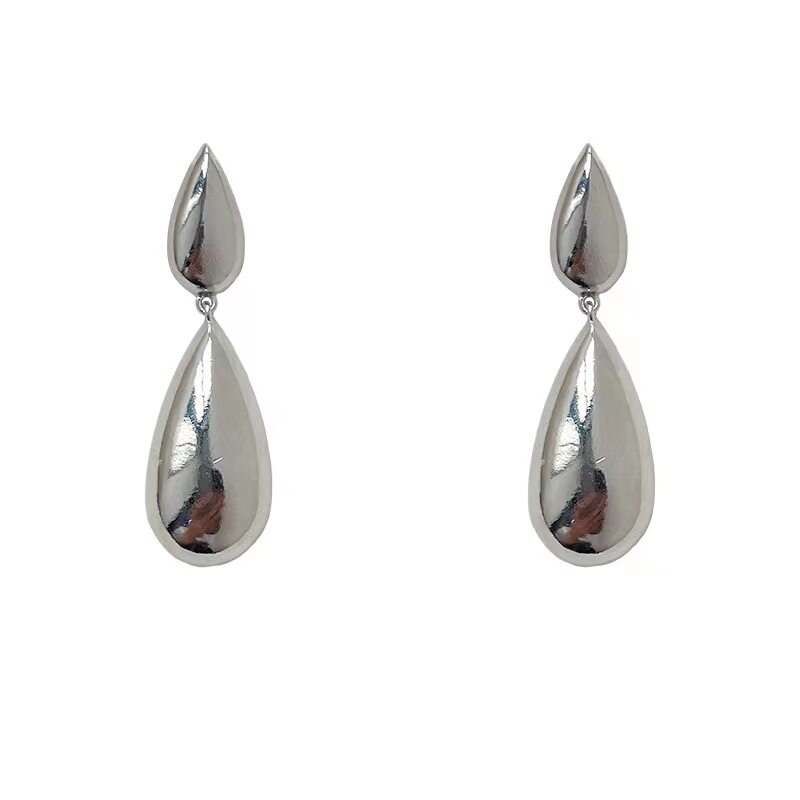 短款耳饰酷甜耳环几何气质中短简风耳坠水滴耳环