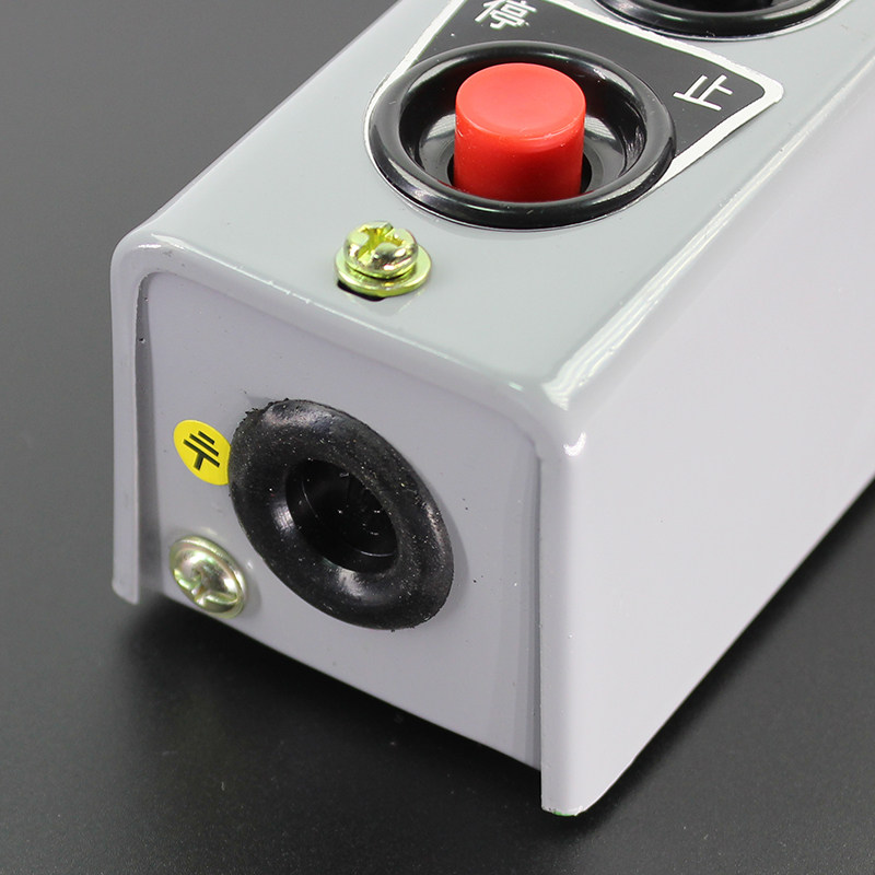 按钮开关机床厂la10-2h铁壳控制押扣按钮