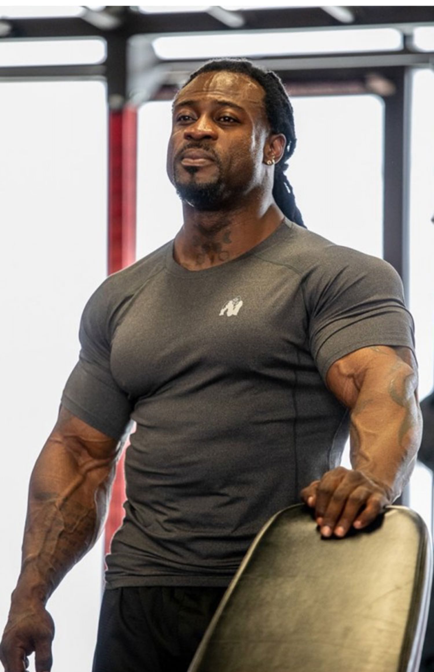 魔山体育美国gorillawear大猩猩lewis运动健身训练速干健身衣