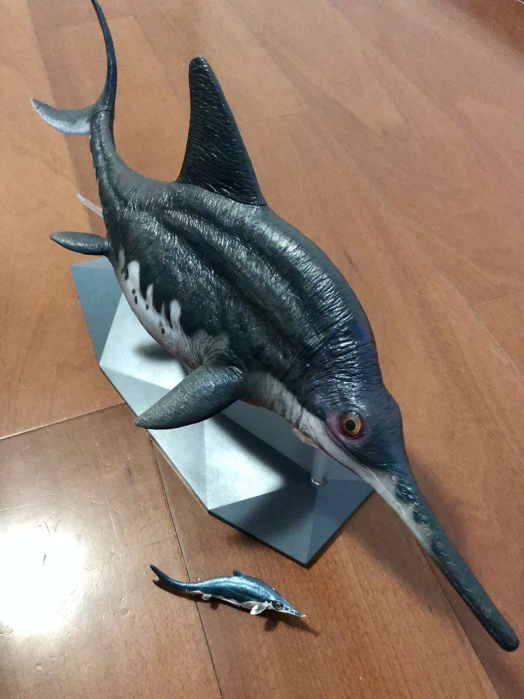 恐龙pnso大王大眼鱼龙仿真史前动物海洋鱼类仿真