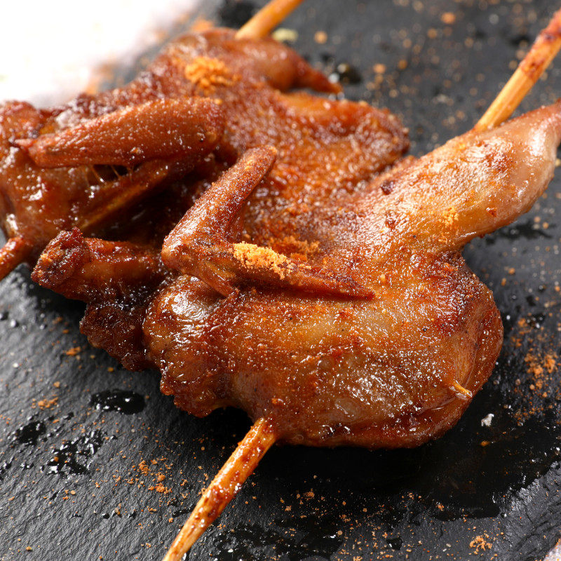 红面鹌鹑5串特色烧烤食材串串油铁板烤冷冻其它