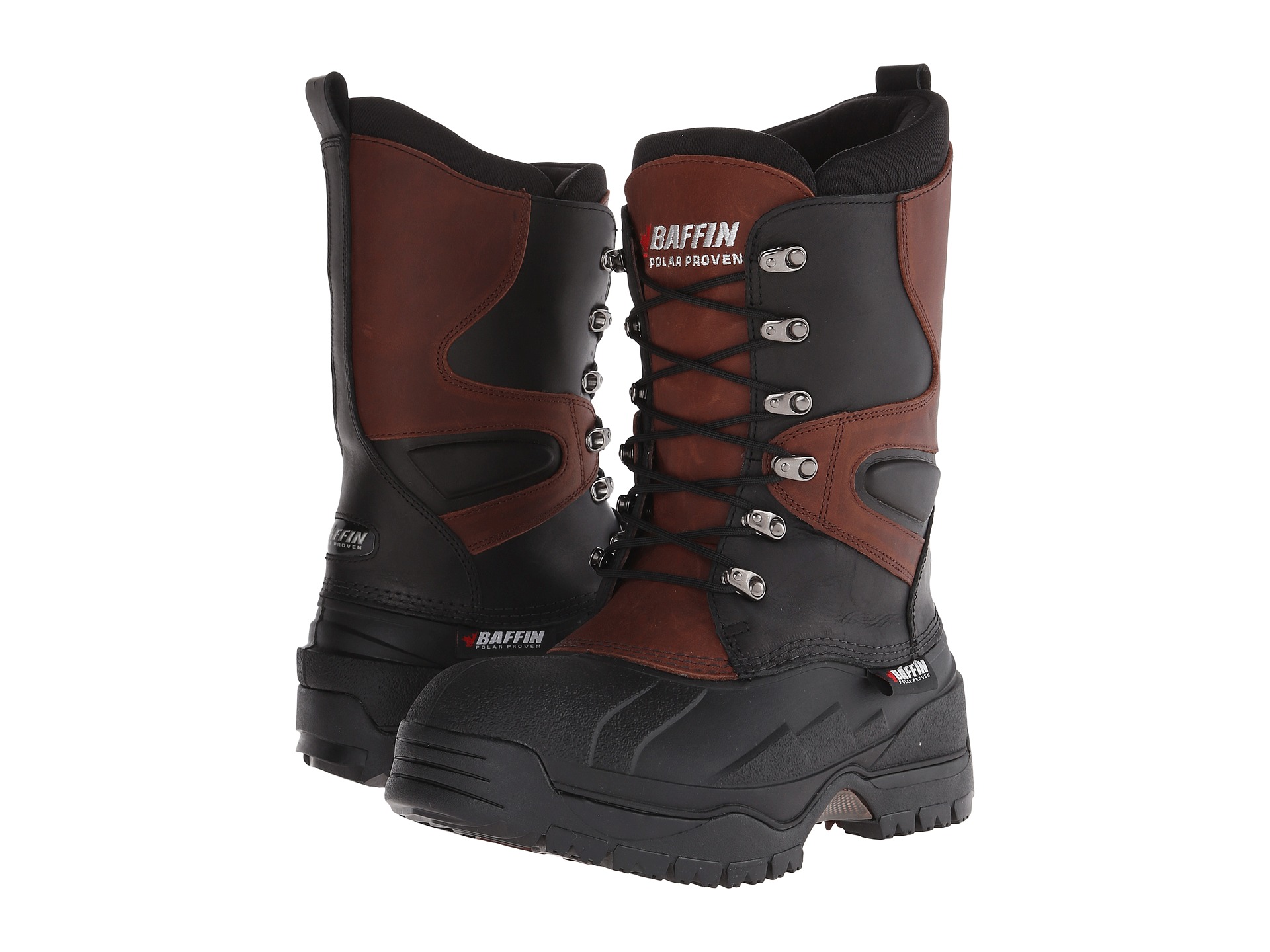 加拿大Baffin巴芬正品防水保暖防滑南北极地男雪地靴战斧温标-100