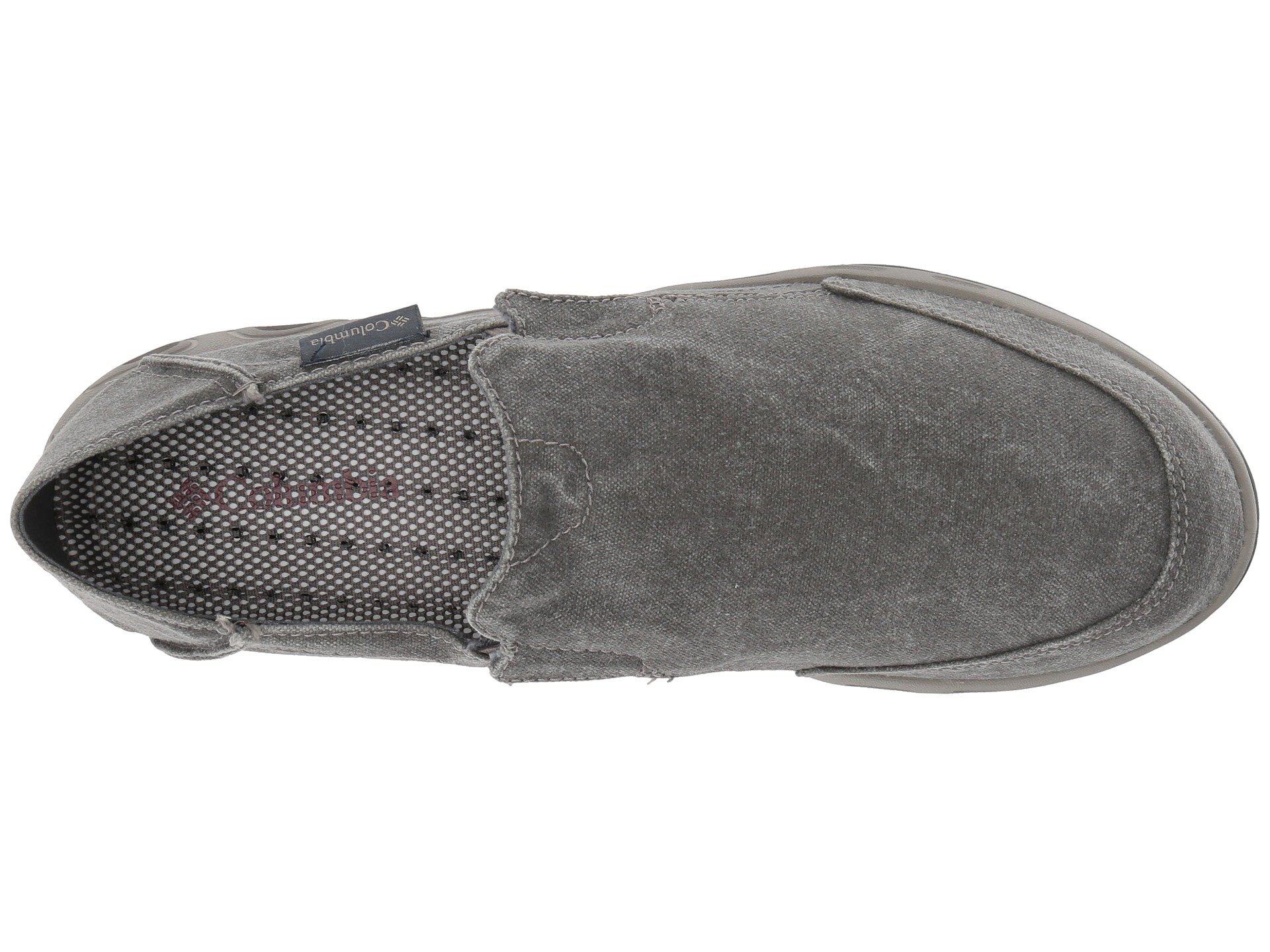 美国columbia哥伦比亚正品透气帆布布鞋低帮休闲男鞋户外休闲鞋