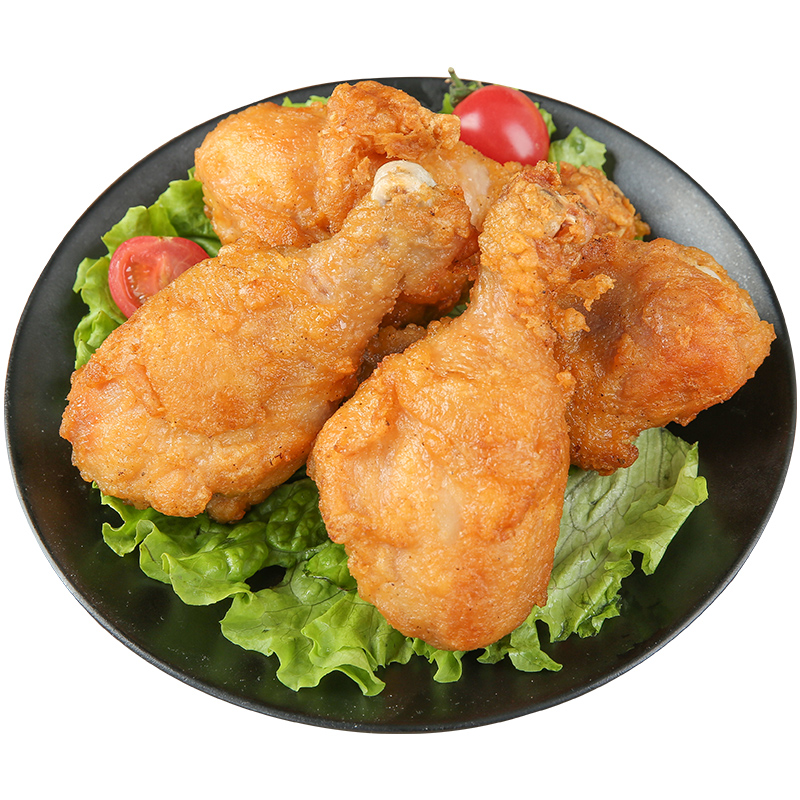 鸡腿藤椒琵琶腌制裹粉脆皮香酥麻辣香辣辣味生鸡腿