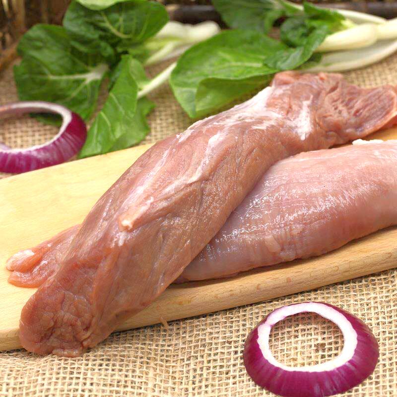 里脊猪肉北京发货500克放心密云农家新鲜生猪肉