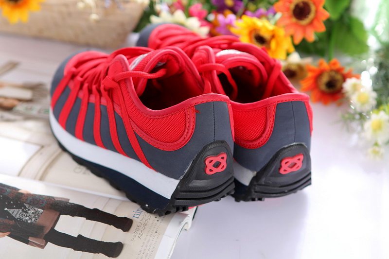 2018贝奇春秋季运动旅游休闲女摇摇鞋网布透气增高跑步舞鞋子包邮